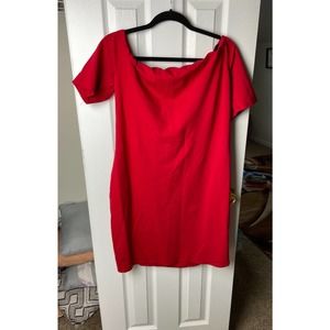 Cotton Red Dress